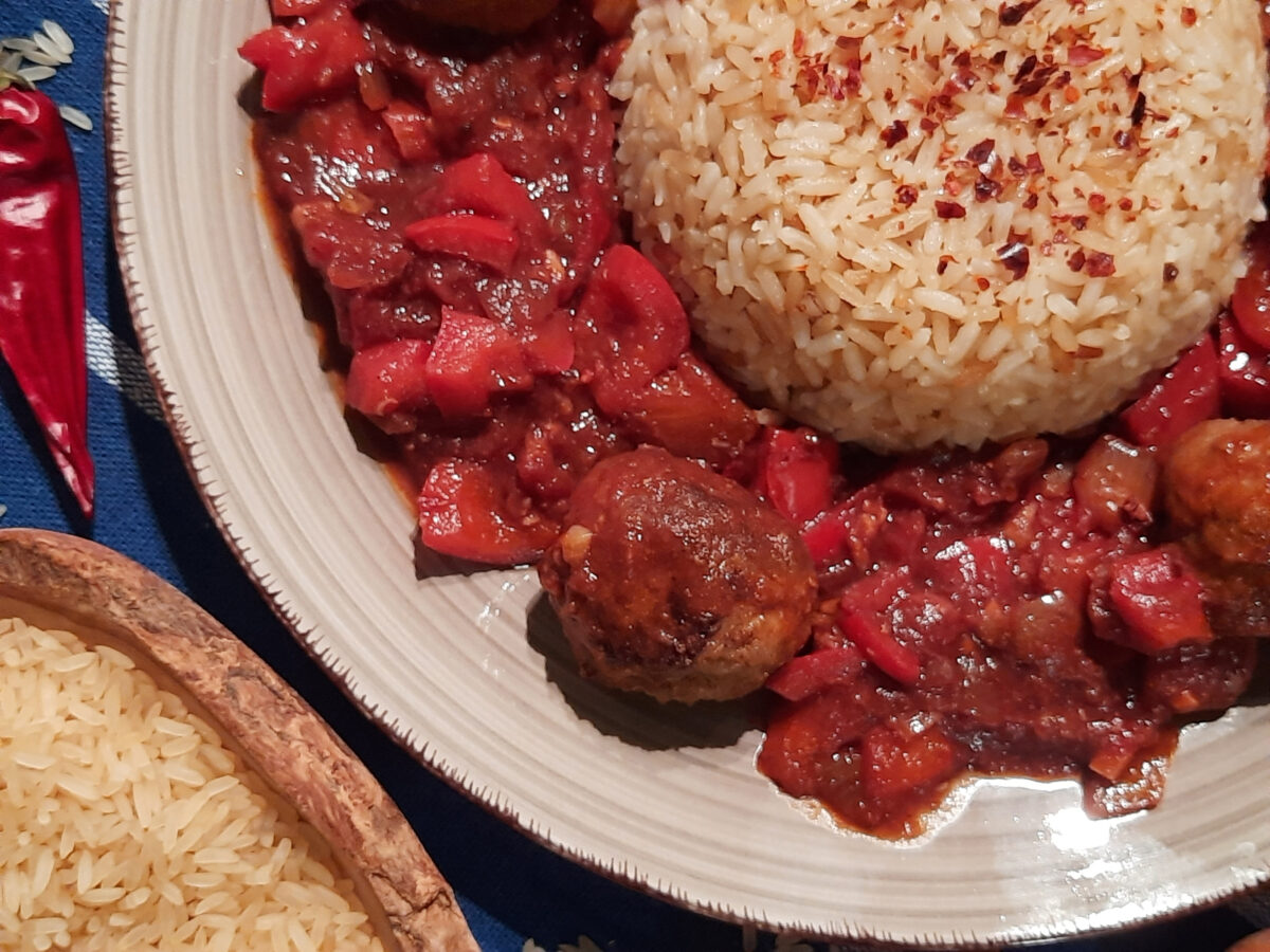 Pikante Spanische Albondigas