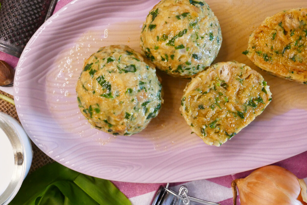 Bärlauchknödel