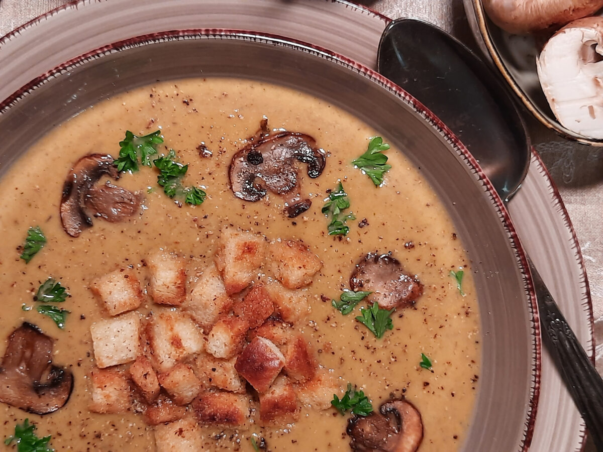 Champignoncreme-Suppe