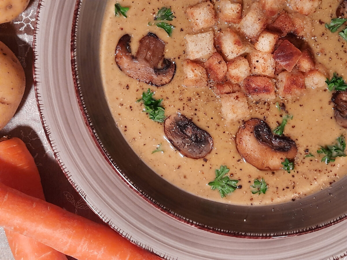 Champignoncreme-Suppe