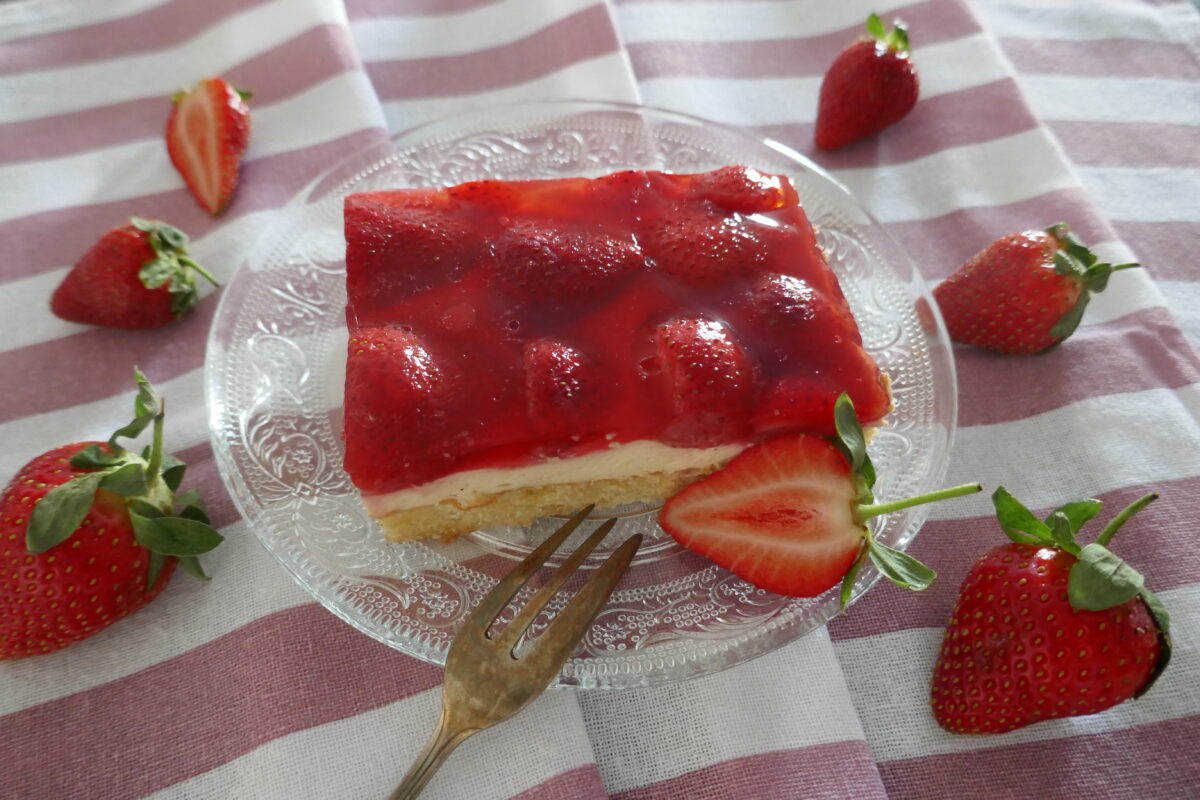 Erdbeer-Schmand-Kuchen