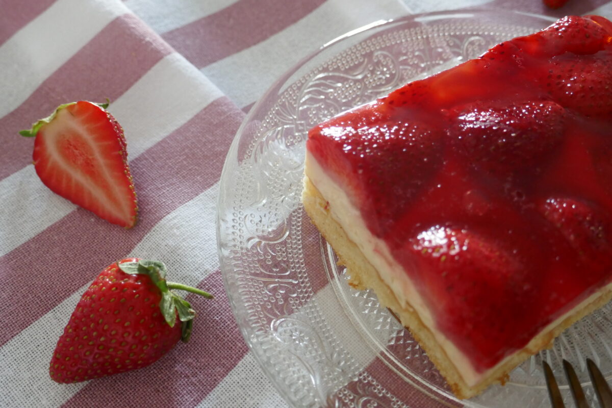 Erdbeer-Schmand-Kuchen