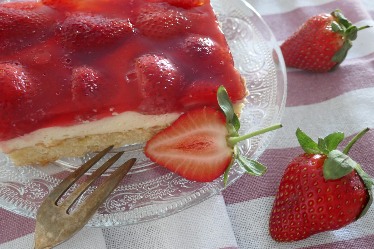 Erdbeer-Schmand-Kuchen