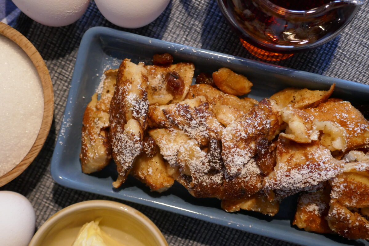Kaiserschmarrn mit beschwipsten Rosinen