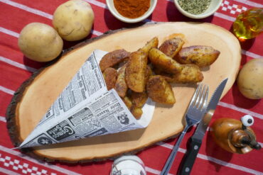 Würzige Kartoffelspalten