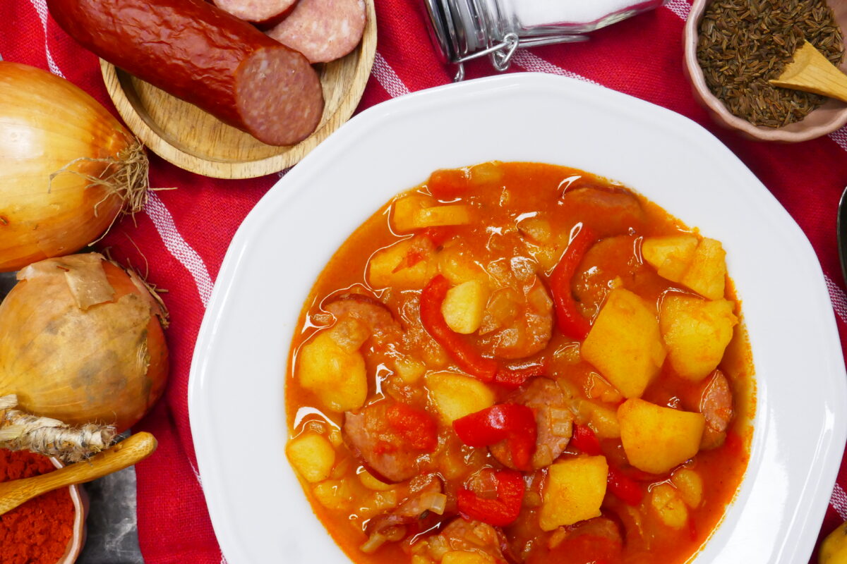 Ungarische Kartoffelsuppe