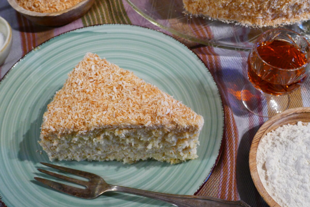 Kokoscremetorte