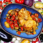 Mediterranes Ofen-Maishähnchen