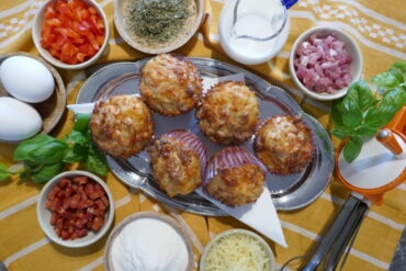 Herzhafte Pizza-Muffins