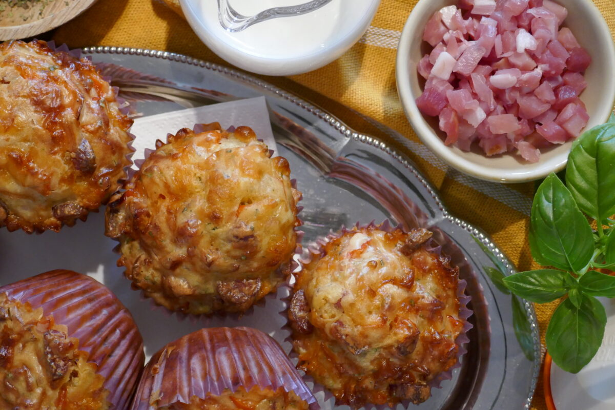 Herzhafte Pizza-Muffins