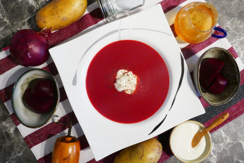 Rote Beete Suppe