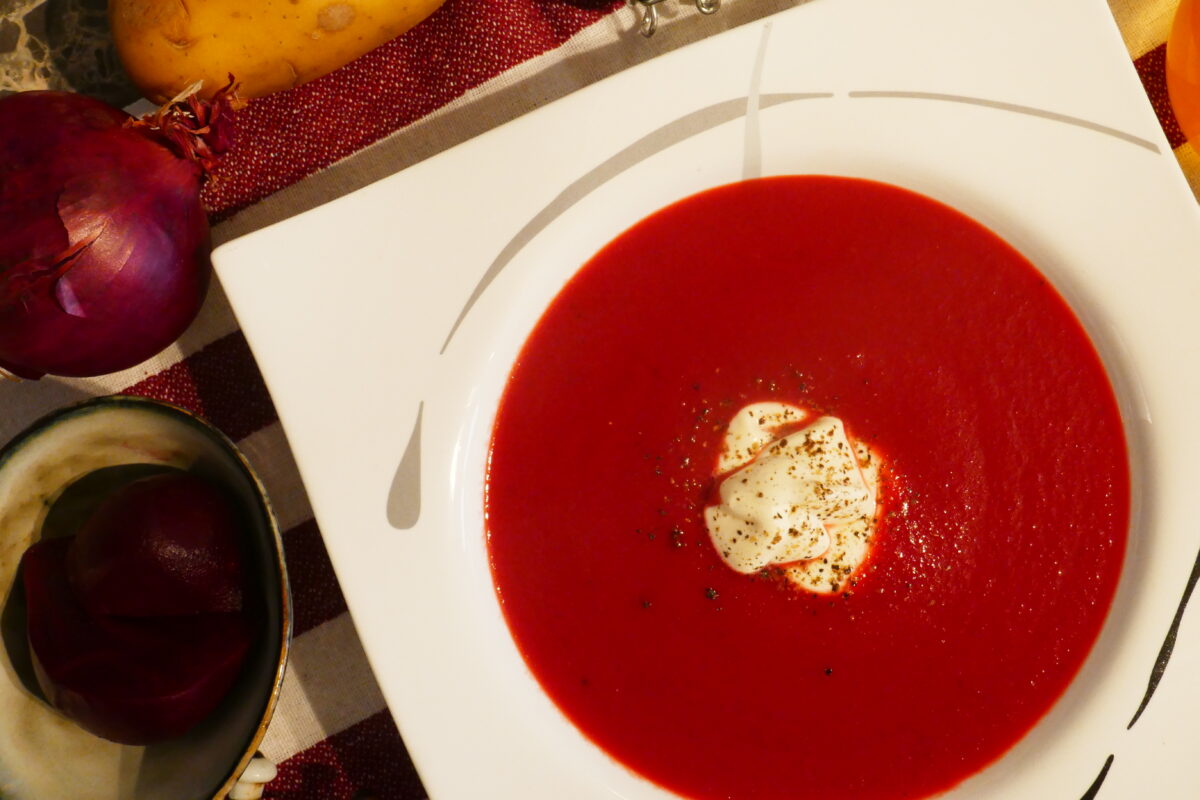 Rote Beete Suppe