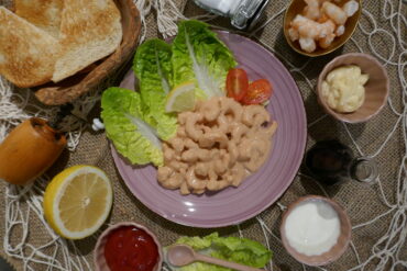 Shrimpssalat