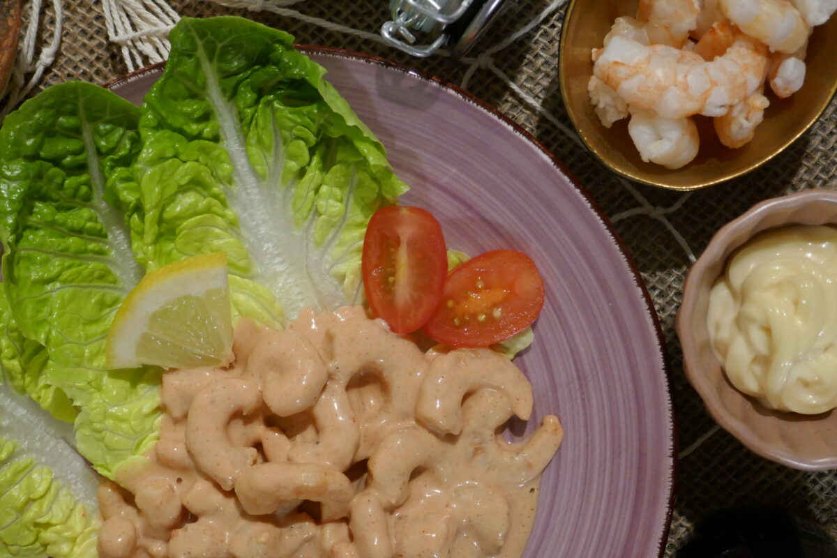 Shrimpssalat