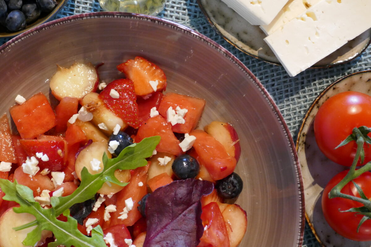 Erfrischender Sommersalat