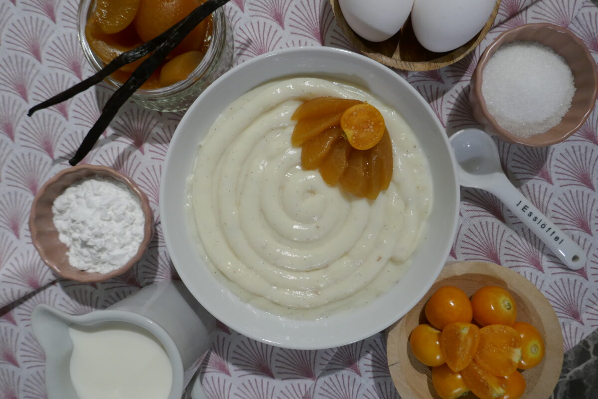 Köstliche Vanillecreme