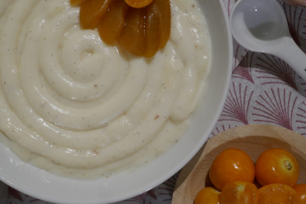 Köstliche Vanillecreme