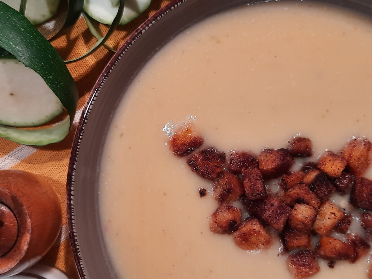 Zucchinicreme-Suppe