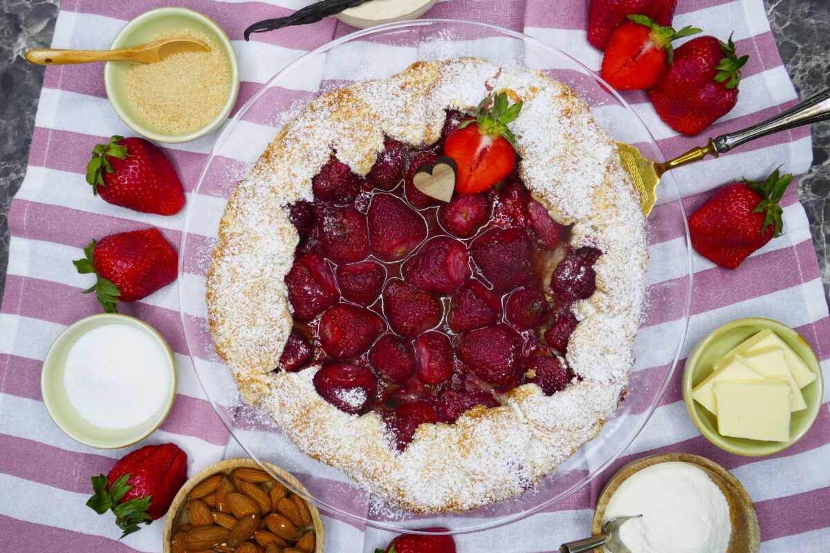 Erdbeer-Galette