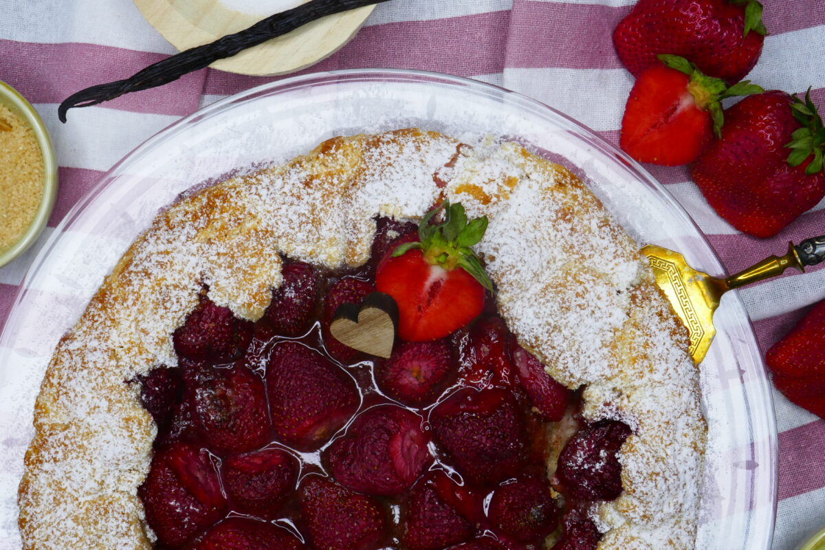 Erdbeer-Galette