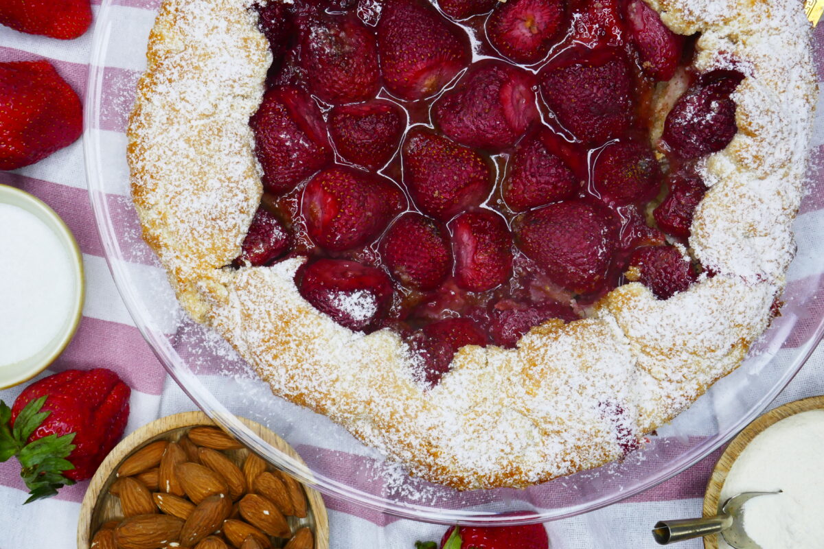 Erdbeer-Galette