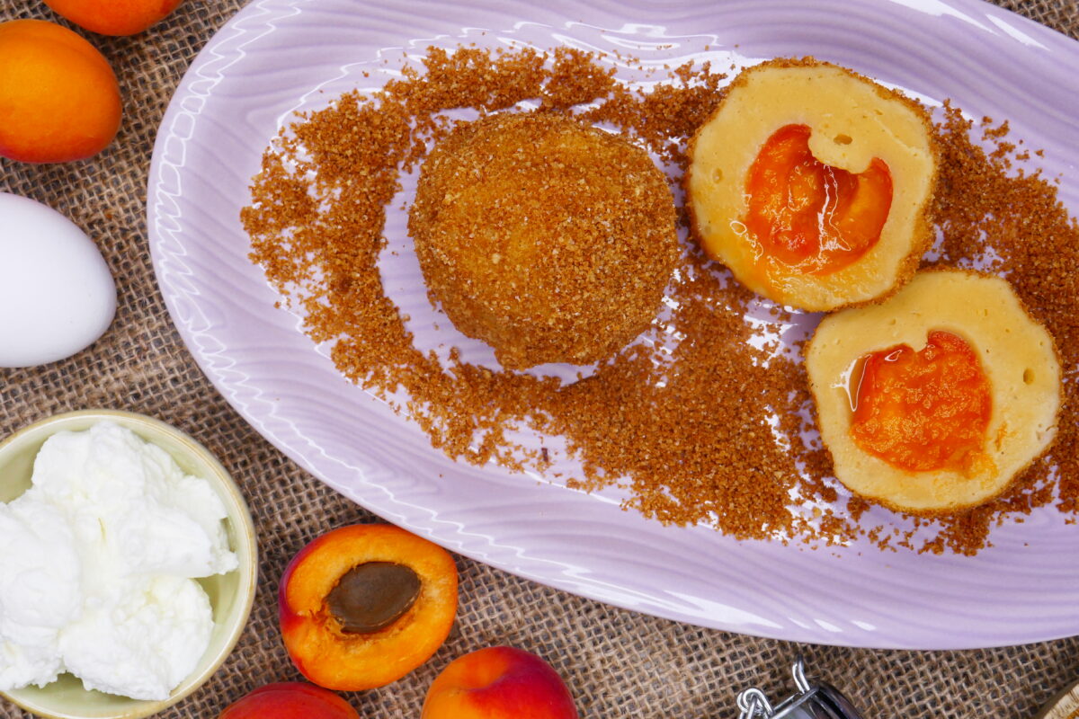 Süß-fruchtige Marillenknödel