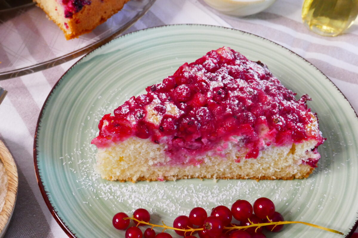 Schneller Johannisbeerkuchen