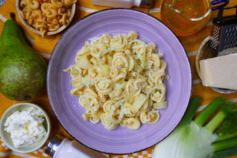 Fenchel-Birne Nudeln