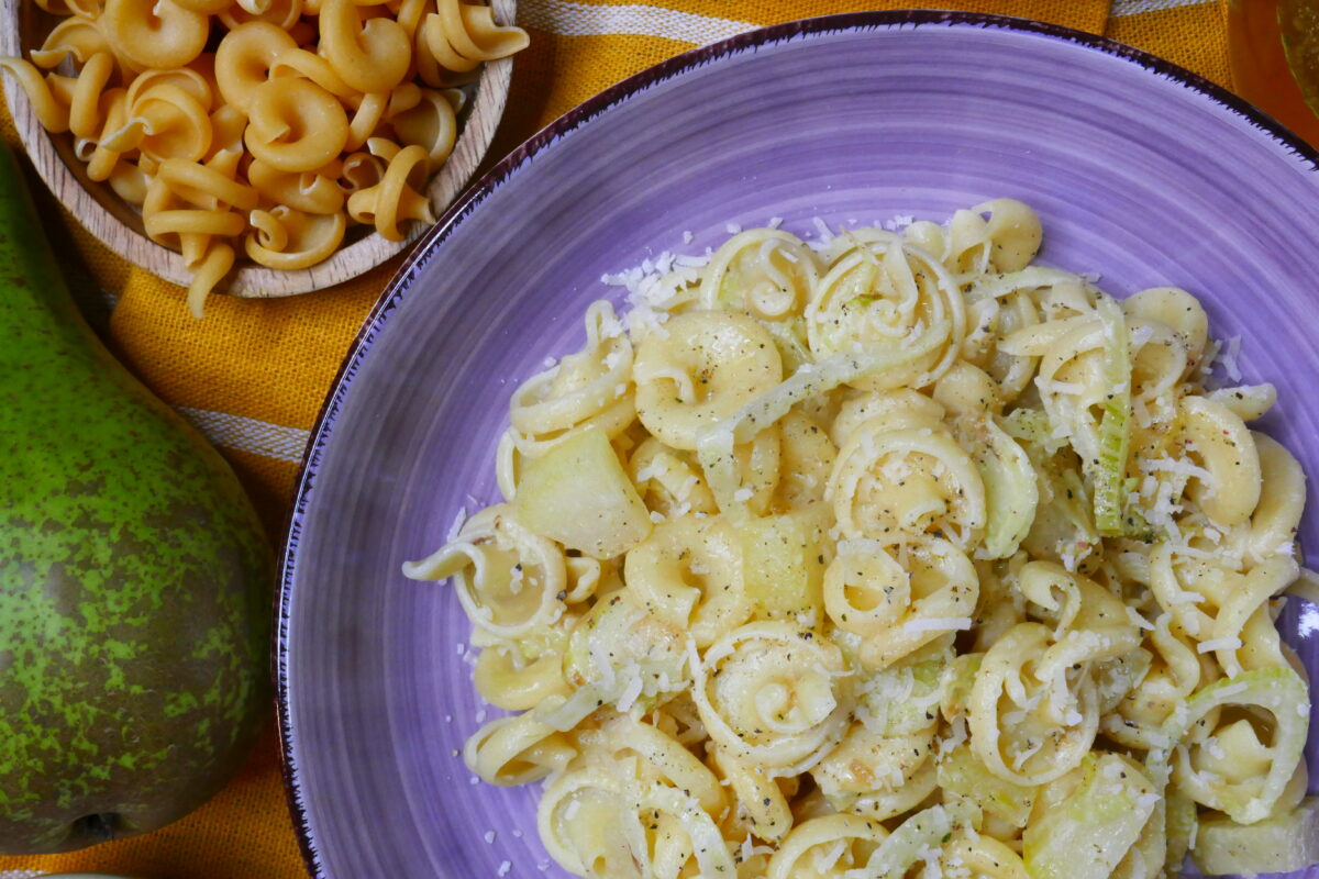 Fenchel-Birne Nudeln