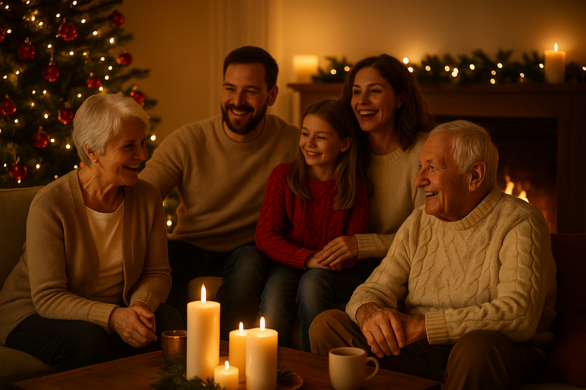 Weihnachtlicher Dreiklang aus Liebe, Geborgenheit & Frieden