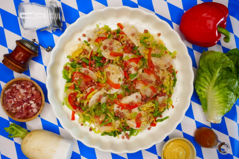 Rettich-Carpaccio-Salat