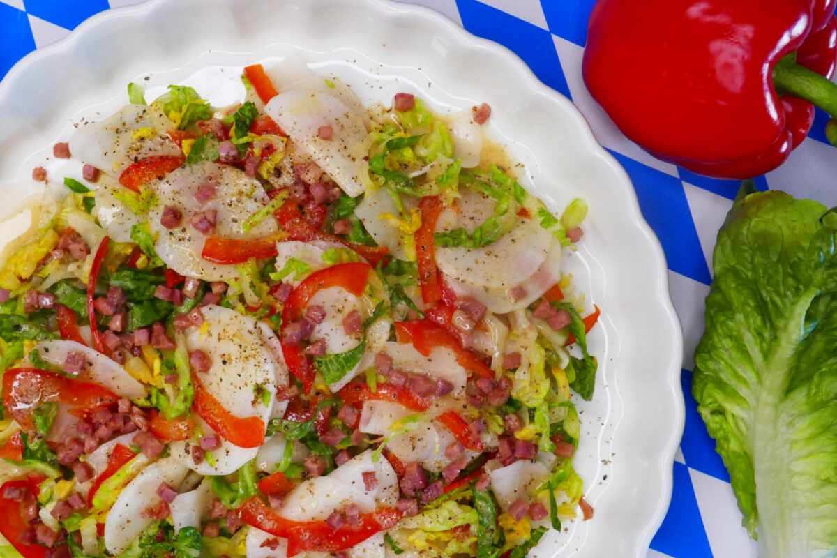 Rettich-Carpaccio-Salat